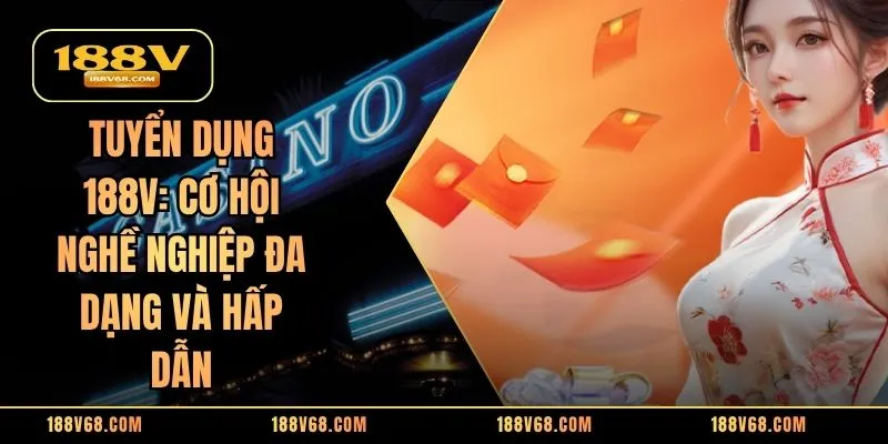 Tuyển Dụng 188V: Cơ Hội Nghề Nghiệp Đa Dạng Và Hấp Dẫn